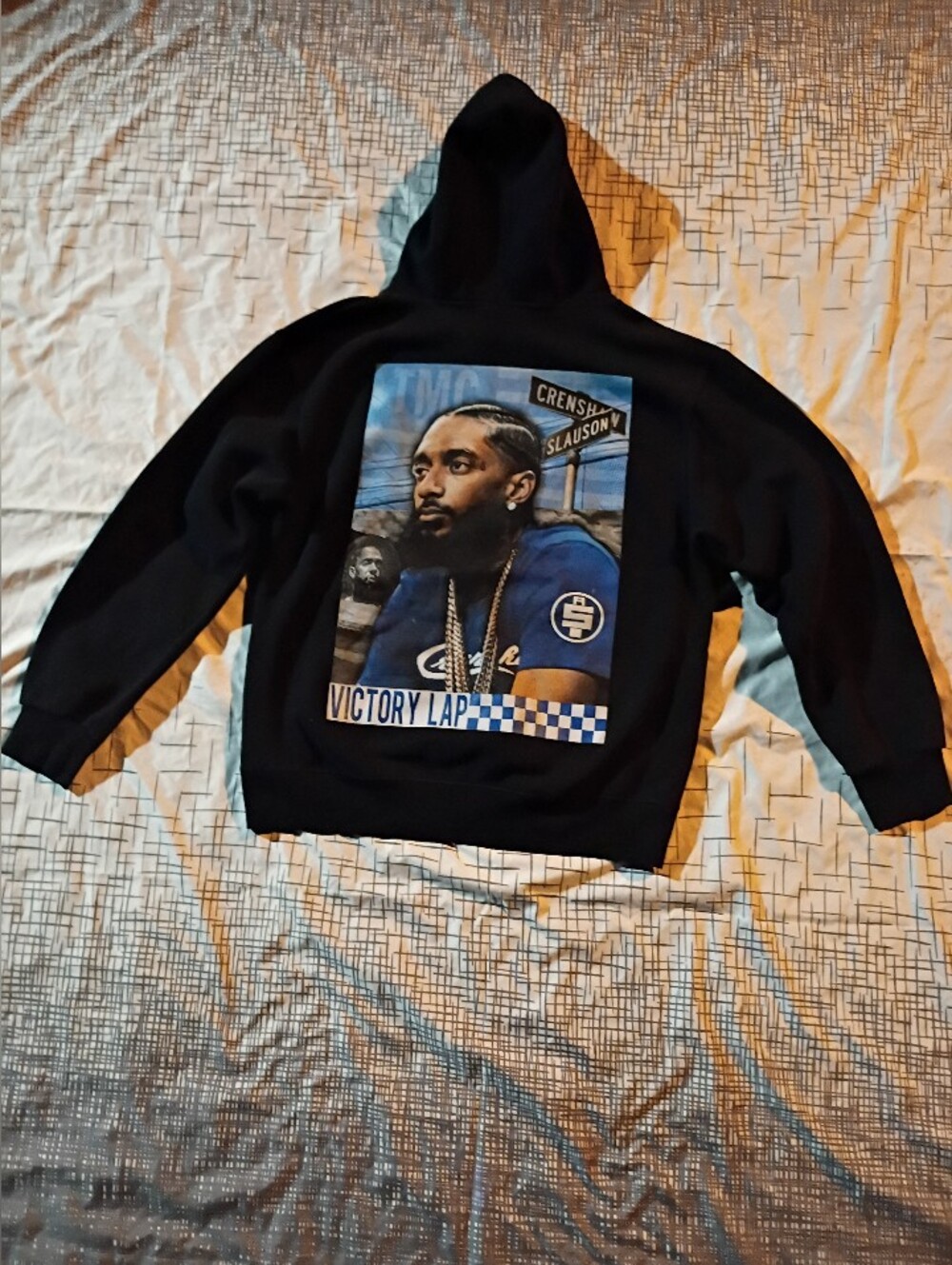 Nipsey Hussle TMC Victory Lap Hoodie XL Crenshaw Slauson All Money In Streetwear